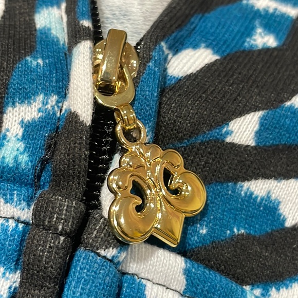 NEW DEREON Rhinestone Animal Leopard Zebra  STUD bling Hoodie 3X 22 24 PLUS SIZE - Picture 17 of 17